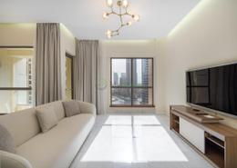 صورةغرفة المعيشة لـ: شقة - 3 غرف نوم - 4 حمامات للبيع في صدف 4 - صدف - مساكن شاطئ الجميرا - دبي, صورة 1
