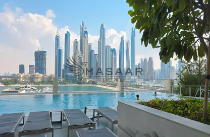 Apartment - 1 Bedroom - 2 Bathrooms for rent in Marina Vista - EMAAR Beachfront - Dubai Harbour - Dubai