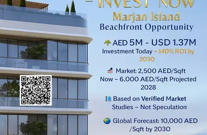 Apartment - 3 Bedrooms - 4 Bathrooms for sale in Pullman Resort Marjan Island - Al Marjan Island - Ras Al Khaimah