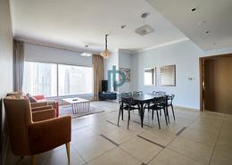 Living / Dining Room image for: Apartment - 2 bedrooms - 2 bathrooms for rent in 48 Burj gate - Burj Place - Downtown Dubai - Dubai, Image 1