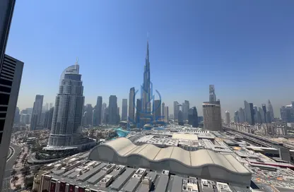 شقة - غرفة نوم - 2 حمامات للايجار في العنوان رزيدنس فاونتن فيوز 1 - العنوان رزيدنس فاونتن فيوز - دبي وسط المدينة - دبي
