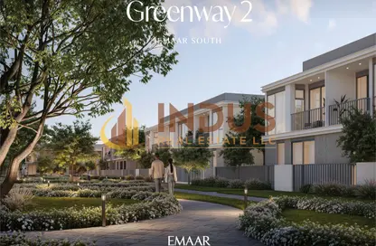 Townhouse - 3 Bedrooms - 3 Bathrooms for sale in Greenway 2 - EMAAR South - Dubai South (Dubai World Central) - Dubai