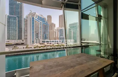 Apartment - 2 Bedrooms - 3 Bathrooms for rent in Panoramic Tower - Dubai Marina - Dubai