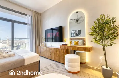 Apartment - Studio - 1 Bathroom for rent in Laya Heights - Dubai Studio City - Dubai