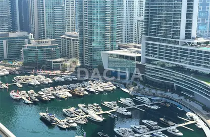 Apartment - 2 Bedrooms - 2 Bathrooms for rent in Marina Wharf 2 - Marina Wharf - Dubai Marina - Dubai