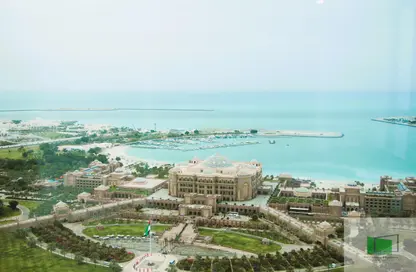 Apartment - 1 Bedroom - 1 Bathroom for rent in Etihad Tower 2 - Etihad Towers - Corniche Road - Abu Dhabi