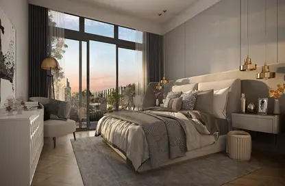 Room / Bedroom image for: Townhouse - 2 Bedrooms - 2 Bathrooms for sale in Reportage Village 1 - Dubai Land - Dubai, Image 1