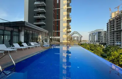 Pool image for: Apartment - 1 Bedroom - 1 Bathroom for rent in Wilton Park Residences - Mohammed Bin Rashid City - Dubai, Image 1