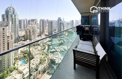 شقة - 2 غرف نوم - 2 حمامات للايجار في برج The ريزيدنسز at Marina Gate 1 - مارينا جيت - دبي مارينا - دبي