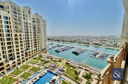 Water View image for: Apartment - 2 Bedrooms - 2 Bathrooms for sale in Marina Residences 3 - Marina Residences - Palm Jumeirah - Dubai, Image 1