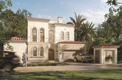 Villa - 5 Bedrooms - 7 Bathrooms for sale in Bloom Living - Zayed City (Khalifa City C) - Khalifa City - Abu Dhabi