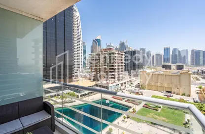 Outdoor Building image for: Apartment - 1 Bedroom - 2 Bathrooms for rent in Concorde Tower - Lake Almas East - Jumeirah Lake Towers - Dubai, Image 1