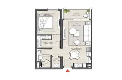 Apartment - 1 Bedroom - 2 Bathrooms for sale in Elvira - Park Heights - Dubai Hills Estate - Dubai