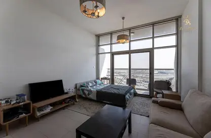 Living Room image for: Apartment - 1 Bathroom for sale in AZIZI Roy Mediterranean - Al Furjan - Dubai, Image 1