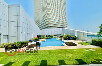 Apartment - 3 Bedrooms - 5 Bathrooms for rent in Sheikha Salama Tower - Khalidiya Street - Al Khalidiya - Abu Dhabi