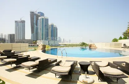 Apartment - 2 Bedrooms - 3 Bathrooms for rent in Beach Towers - Shams Abu Dhabi - Al Reem Island - Abu Dhabi