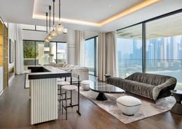 Living / Dining Room image for: Apartment - 4 bedrooms - 5 bathrooms for sale in One at Palm Jumeirah - Palm Jumeirah - Dubai, Image 1