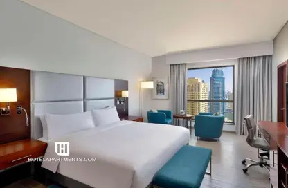 Apartment - 2 Bedrooms - 3 Bathrooms for rent in Hilton Dubai The Walk - The Walk - Jumeirah Beach Residence - Dubai