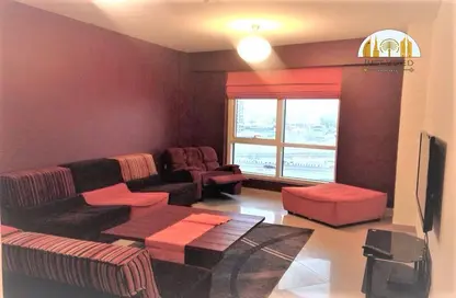 صورة لـ غرفة المعيشة شقة - 2 غرف نوم - 2 حمامات للبيع في برج أيكون 1 - بحيرة الماس غرب - أبراج بحيرة الجميرا - دبي ، صورة رقم 1