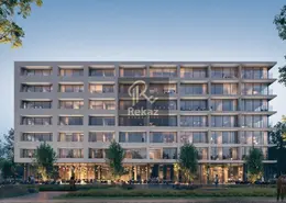 Outdoor Building image for: Apartment - 2 Bedrooms - 3 Bathrooms for sale in The Boulevard 3 - Aljada - Sharjah, Image 1