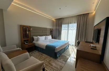 Room / Bedroom image for: Apartment - 1 Bathroom for rent in Class Hotel Apartments - Barsha Heights (Tecom) - Dubai, Image 1