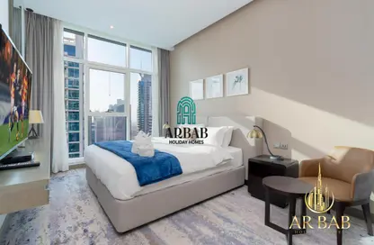 Apartment - Studio - 1 Bathroom for rent in DAMAC Maison Privé - Business Bay - Dubai