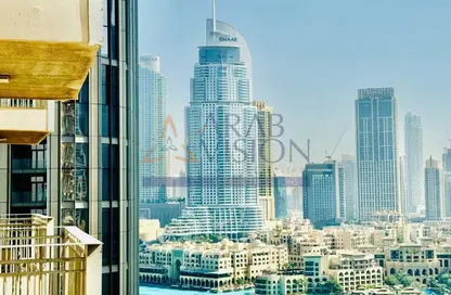 شقة - 2 غرف نوم - 2 حمامات للايجار في برج ستاندبوينت 1 - أبراج ستاند بوينت - دبي وسط المدينة - دبي