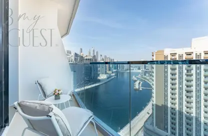 Apartment - Studio - 1 Bathroom for rent in Waves Tower - Business Bay - Dubai