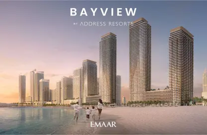 Apartment - 2 Bedrooms - 2 Bathrooms for sale in Bayview - EMAAR Beachfront - Dubai Harbour - Dubai