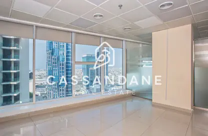 مكتب - استوديو - 1 حمام للايجار في برج المنارة - الخليج التجاري - دبي