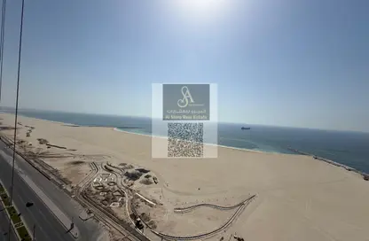 Apartment - 3 Bedrooms - 3 Bathrooms for rent in Ajman Corniche Residences - Ajman Corniche Road - Ajman