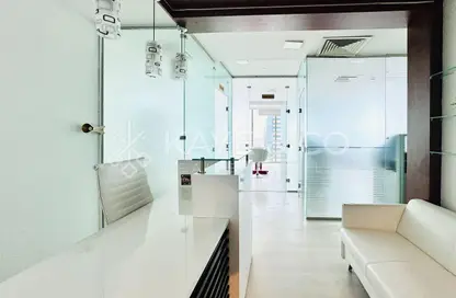 Office Space - Studio - 1 Bathroom for rent in The Prism - Business Bay - Dubai