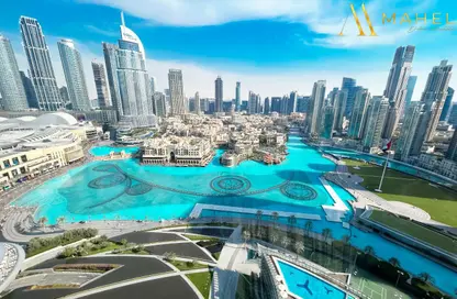 شقة - 2 غرف نوم - 3 حمامات للايجار في برج خليفة - برج خليفة - دبي وسط المدينة - دبي