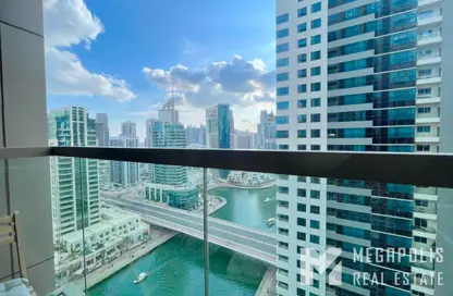 Apartment - 1 Bedroom - 2 Bathrooms for rent in No.9 - Dubai Marina - Dubai