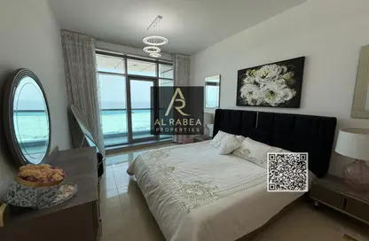 شقة - غرفة نوم - 2 حمامات للايجار في برج الكورنيش - طريق كورنيش عجمان - عجمان