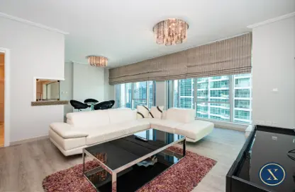Apartment - 2 Bedrooms - 3 Bathrooms for rent in Delphine Tower - Marina Promenade - Dubai Marina - Dubai