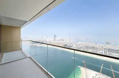 Apartment - 1 Bedroom - 2 Bathrooms for rent in Grand Bleu Tower 1 - EMAAR Beachfront - Dubai Harbour - Dubai