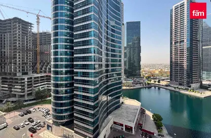 Apartment - 1 Bedroom - 2 Bathrooms for rent in Jumeirah Bay X1 - JLT Cluster X - Jumeirah Lake Towers - Dubai