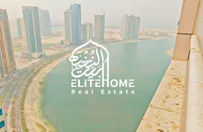 Apartment - 3 Bedrooms - 3 Bathrooms for sale in Al Bandary Twin Towers - Al Khan - Sharjah Apartment - 3 Bedrooms - 3 Bathrooms for sale in Al Bandary Twin Towers - Al Khan - Sharjah