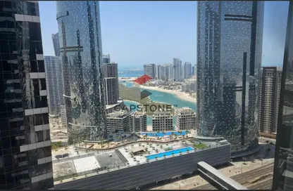 Apartment - 1 Bedroom - 2 Bathrooms for rent in The Gate Tower 1 - Shams Abu Dhabi - Al Reem Island - Abu Dhabi
