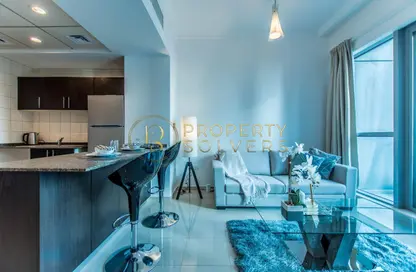 Apartment - 1 Bedroom - 2 Bathrooms for rent in Bay Central West - Bay Central - Dubai Marina - Dubai