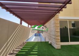 Terrace image for: Villa - 5 bedrooms - 7 bathrooms for sale in Lehweih Community - Al Raha Gardens - Abu Dhabi, Image 1