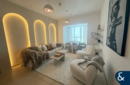 Apartment - 1 Bedroom - 2 Bathrooms for rent in Elite Residence - Dubai Marina - Dubai