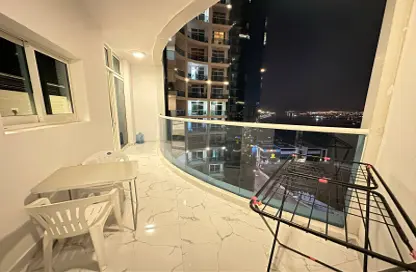 شقة - غرفة نوم - 2 حمامات للايجار في برج الواحة - الراشدية 1 - الراشدية - عجمان