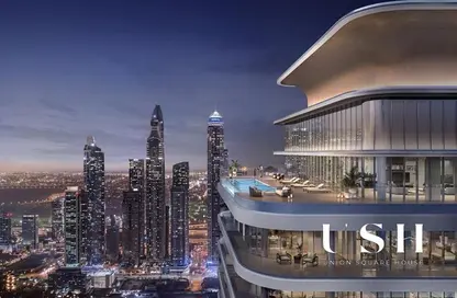 Apartment - 2 Bedrooms - 2 Bathrooms for sale in Seapoint - EMAAR Beachfront - Dubai Harbour - Dubai