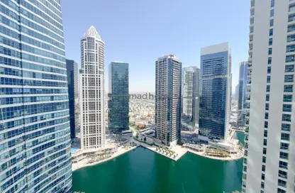 شقة - 1 حمام للايجار في خور الجميرا 1 - (JLT) مجمع X - أبراج بحيرة الجميرا - دبي