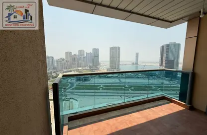 Apartment - 1 Bedroom - 2 Bathrooms for rent in Al Mamzar - Al Mamzar - Sharjah - Sharjah
