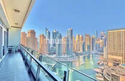 شقة - 2 غرف نوم - 2 حمامات للبيع في A برج سيلفرين - سيلفيرين - دبي مارينا - دبي