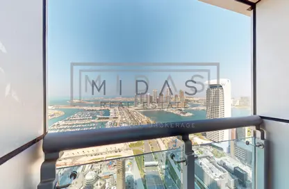 Apartment - 3 Bedrooms - 3 Bathrooms for rent in Princess Tower - Dubai Marina - Dubai