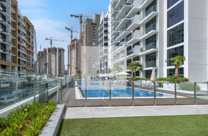 Apartment - Studio - 1 Bathroom for rent in AZIZI Riviera 48 - Meydan One - Meydan - Dubai